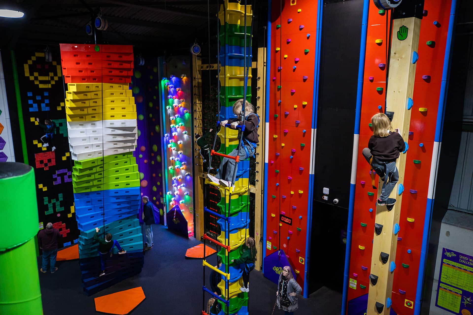 Clip n climb bali indoor playground Sanur