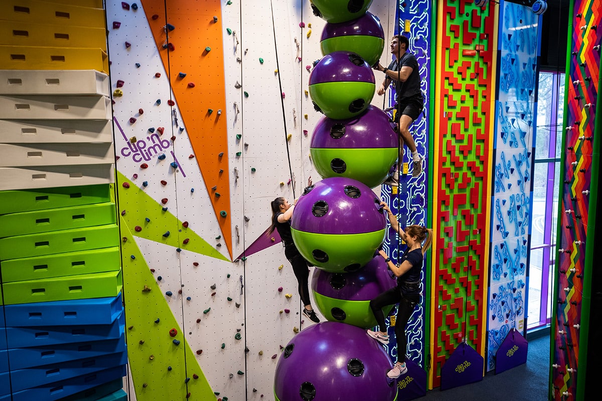 Clip N Climb Bali corporate event